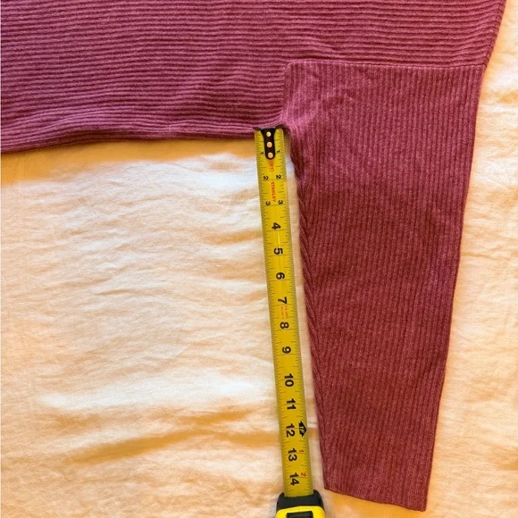 Eileen Fisher Italian Cashmere Ribbed Funnel Neck Sweater, L - winter warmth! - Picture 4 of 8